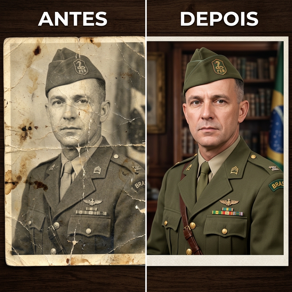 Restauração Militar Antes e Depois